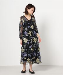 【新品未使用】Diagram チュールフラワー刺繍ドレス チュールフラワー刺繍ドレス / GRACE CONTINENTAL | GRACE