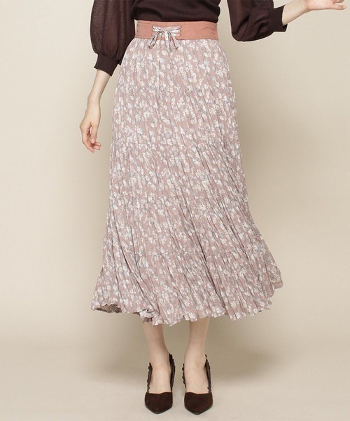 セール フラワーワッシャープリーツスカート スカート Willselection ウィルセレクション のファッション通販 Zozotown