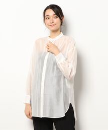 Rouge vif Anna | 【WEB先行販売】シアースタンドカラーシャツ(シャツ/ブラウス)