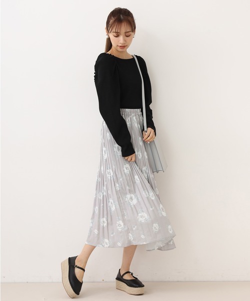 one after another NICE CLAUP(ワンアフターアナザーナイスクラップ)の「イレヘムプリーツスカート(スカート・レディース・ベージュ/その他1/アイボリー/その他2・FREE)」の10枚目の写真