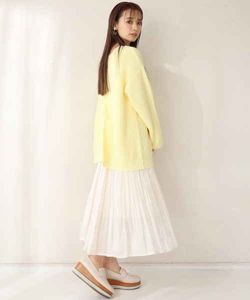 one after another NICE CLAUP(ワンアフターアナザーナイスクラップ)の「イレヘムプリーツスカート(スカート・レディース・ベージュ/その他1/アイボリー/その他2・FREE)」の20枚目の写真