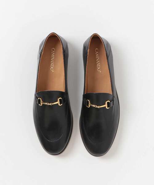 CAMINANDO(カミナンド)の「CAMINANDO BIT SLIP ON SHOES(ローファー・レディース・ブラウン/ブラック・6/7/8)」の9枚目の写真