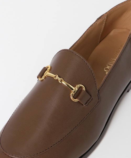 CAMINANDO(カミナンド)の「CAMINANDO BIT SLIP ON SHOES(ローファー・レディース・ブラウン/ブラック・6/7/8)」の11枚目の写真