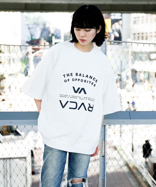【送料無料】RVCA メンズ BALANCE ARC SS 半袖トレーナー 送料無料】RVCA メンズ BALANCE ARC SS 半袖トレーナー (RVCA