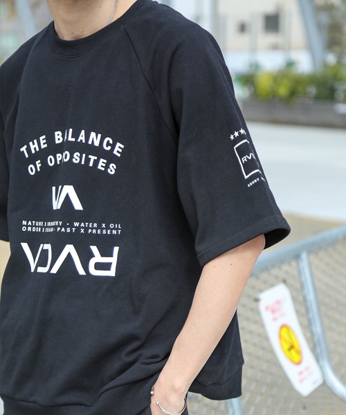 RVCA（ルーカ）の「RVCA メンズ BALANCE ARC SS 半袖トレーナー