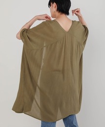 Bou Jeloud | レーヨンクレープチュニック(シャツ/ブラウス)