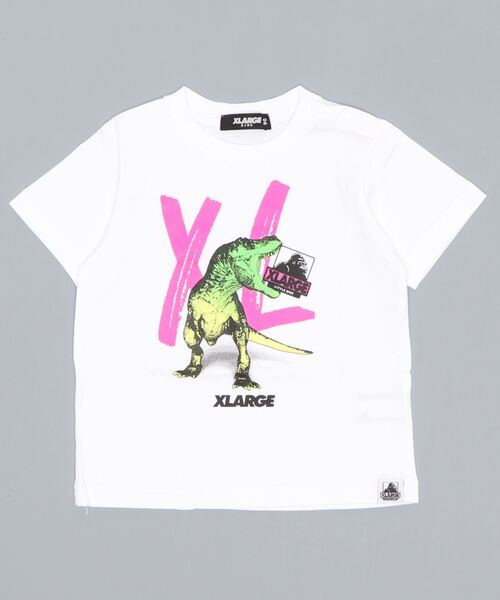 XLARGE KIDS（エクストララージキッズ）の「抗菌加工 ダイナソーOGゴリラTシャツ（Tシャツ/カットソー・キッズ・ブラック/ベージュ/ホワイト・120cm/100cm/140cm/110cm/130cm/90cm）」の5枚目の写真