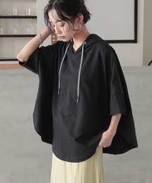 n'OrLABEL | 『裾ラウンドゆるパーカー』(パーカー)