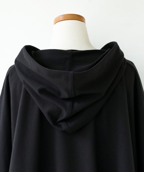 n'OrLABEL(ノアールレーベル)の「『裾ラウンドゆるパーカー』(パーカー・レディース・グリーン/オフホワイト/ブラック/ラベンダー・FREE)」の17枚目の写真