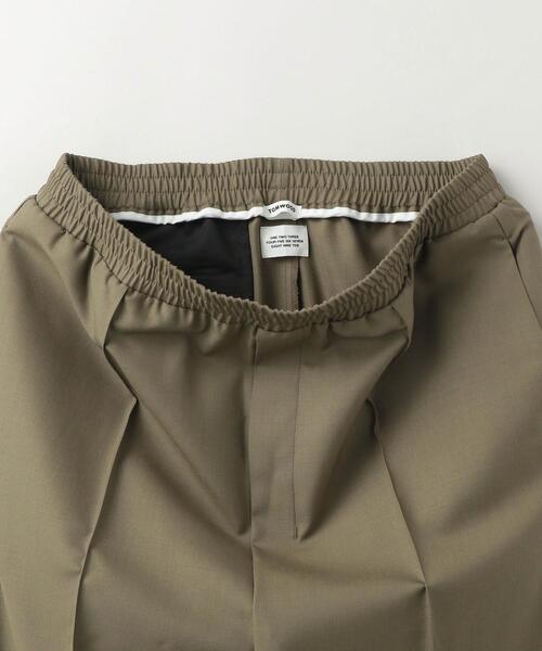 TOM WOOD(トムウッド)の「TOM WOOD(トムウッド)ELASTIC PANTS(その他パンツ・メンズ・オリーブ・SMALL/MEDIUM/LARGE)」の4枚目の写真