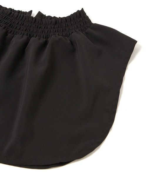 niko and...（ニコアンド）の「オリジナルスタンドカラーフリル付け襟（付け襟・レディース・ホワイト/ブラック・0）」の7枚目の写真