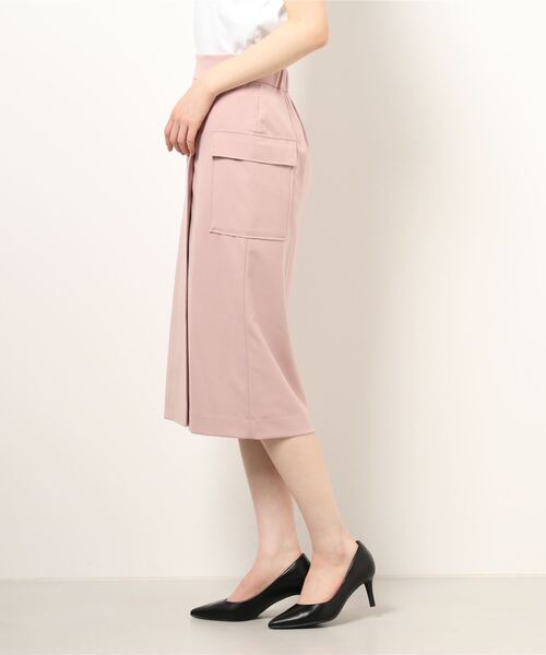 N.（N. Natural Beauty Basic）（エヌエヌナチュラルビューティーベーシック）の「【S Size Line】フラップポケットタイトスカート（スカート・レディース・グレー/ピンク/ブルー・SMALL/MEDIUM）」の5枚目の写真