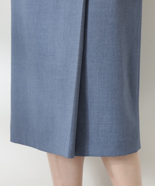 N.（N. Natural Beauty Basic）（エヌエヌナチュラルビューティーベーシック）の「【S Size Line】フラップポケットタイトスカート（スカート・レディース・グレー/ピンク/ブルー・SMALL/MEDIUM）」の18枚目の写真