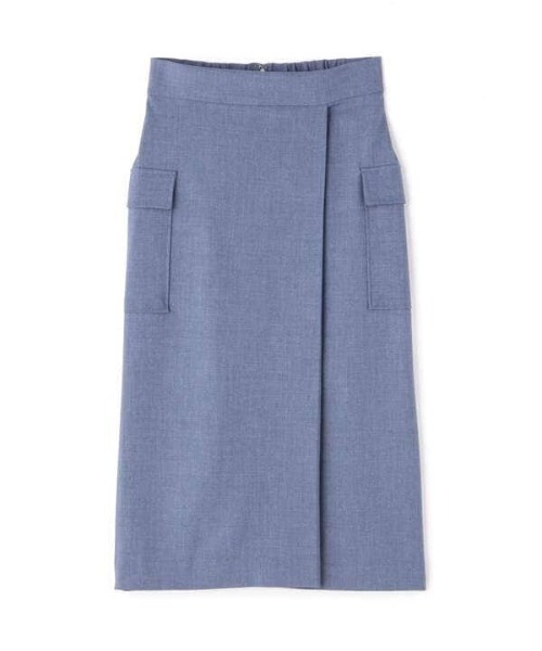 N.（N. Natural Beauty Basic）（エヌエヌナチュラルビューティーベーシック）の「【S Size Line】フラップポケットタイトスカート（スカート・レディース・グレー/ピンク/ブルー・SMALL/MEDIUM）」の20枚目の写真