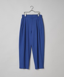 CIAOPANIC | リネン混プリペラ織り2タックワイドテーパードパンツ(スラックス)