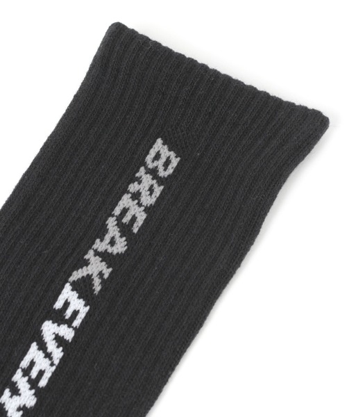 LAKOLE（ラコレ）の「サイドレタリングソックス / 943352（ソックス/靴下・メンズ・ブラック/ホワイト/グレー/パープル/ライトグリーン・FREE）」の9枚目の写真