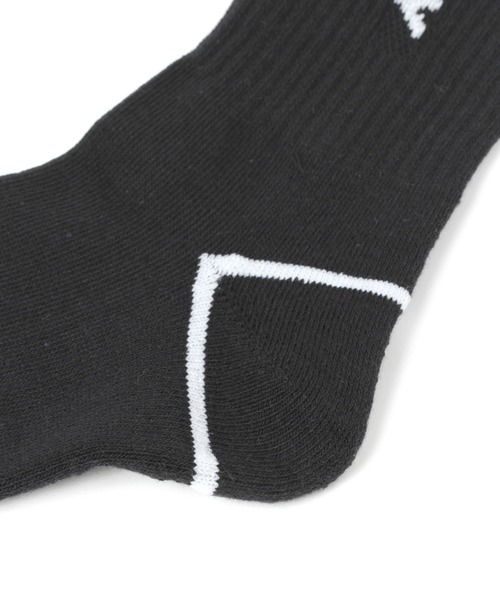 LAKOLE（ラコレ）の「サイドレタリングソックス / 943352（ソックス/靴下・メンズ・ブラック/ホワイト/グレー/パープル/ライトグリーン・FREE）」の11枚目の写真