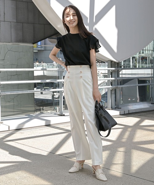 Andemiu（アンデミュウ）の「【WEB限定カラー】ノットハンドルトートミニ956742（ショルダーバッグ・レディース・ブラック/ベージュ/ブラウン/レオパード/ライトグレー/ピンク・FREE）」の8枚目の写真