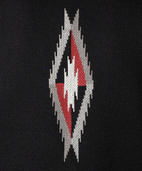 NOLLEY'S goodman（ノーリーズグッドマン）の「オルテガライク チマヨ柄 ベスト（ベスト・メンズ・オフホワイト/ブラック系その他3/グレー/ベージュ系その他3・MEDIUM/LARGE）」の6枚目の写真