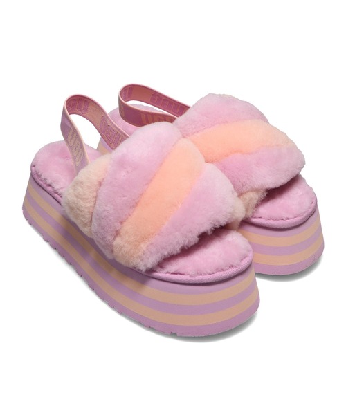 UGG ディスコ ストライプ スライド Disco Stripe Slideアグ - サンダル