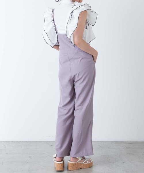 WEGO(ウィゴー)の「WEGO/ラッフルオープンショルダーブラウス(シャツ/ブラウス・レディース・ホワイト・FREE)」の4枚目の写真