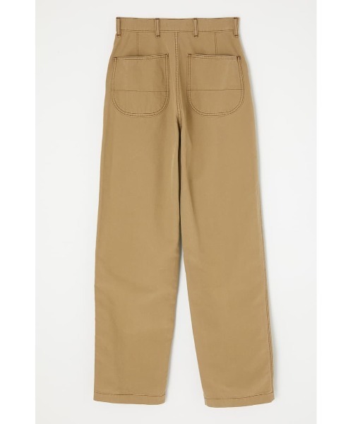 MOUSSY（マウジー）の「HW DOUBLE KNEE LOOSE STRAIGHT（デニムパンツ・レディース・ベージュ/ブラック・0/1/2）」の11枚目の写真