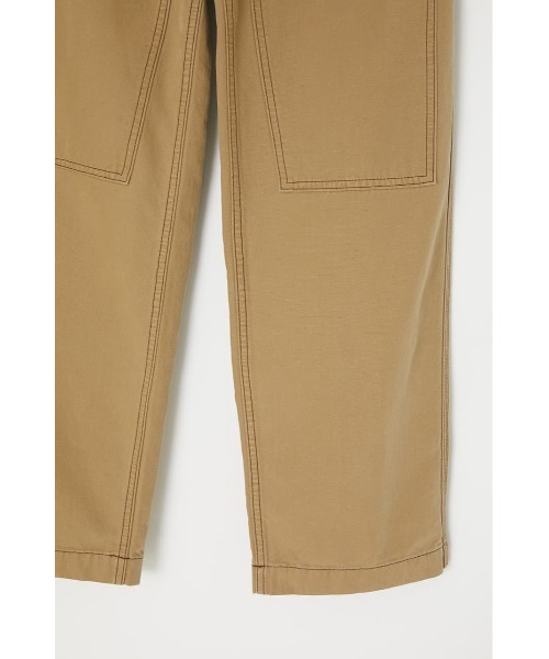 MOUSSY（マウジー）の「HW DOUBLE KNEE LOOSE STRAIGHT（デニムパンツ・レディース・ベージュ/ブラック・0/1/2）」の15枚目の写真