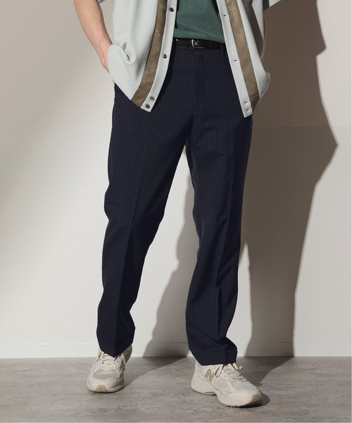 JOURNAL STANDARD relume(ジャーナルスタンダード レリューム)の「CALIFORNIA ACTIVE SLACKS/スラックス(スラックス・メンズ・ブラック/スミクロ/ネイビー/ブルー系その他・MEDIUM/LARGE)」の1枚目の写真