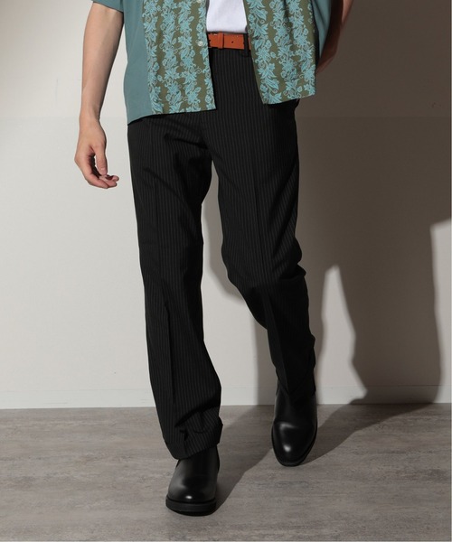 JOURNAL STANDARD relume(ジャーナルスタンダード レリューム)の「CALIFORNIA ACTIVE SLACKS/スラックス(スラックス・メンズ・ブラック/スミクロ/ネイビー/ブルー系その他・MEDIUM/LARGE)」の2枚目の写真