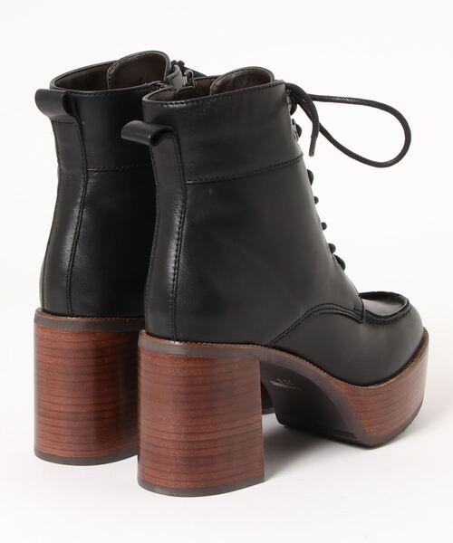 あしながおじさん（アシナガオジサン）の「厚底レースアップブーツ　-1310173（ブーツ・レディース・ブラック/ブラウン/アイボリー・22.5cm/23.5cm/24.5cm/23.0cm/24.0cm）」の16枚目の写真