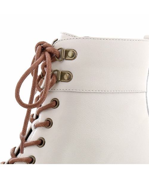 あしながおじさん（アシナガオジサン）の「厚底レースアップブーツ　-1310173（ブーツ・レディース・ブラック/ブラウン/アイボリー・22.5cm/23.5cm/24.5cm/23.0cm/24.0cm）」の17枚目の写真