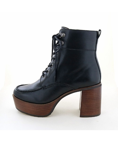 あしながおじさん（アシナガオジサン）の「厚底レースアップブーツ　-1310173（ブーツ・レディース・ブラック/ブラウン/アイボリー・22.5cm/23.5cm/24.5cm/23.0cm/24.0cm）」の19枚目の写真