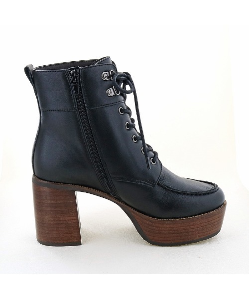 あしながおじさん（アシナガオジサン）の「厚底レースアップブーツ　-1310173（ブーツ・レディース・ブラック/ブラウン/アイボリー・22.5cm/23.5cm/24.5cm/23.0cm/24.0cm）」の20枚目の写真