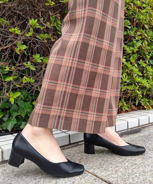 grove（グローブ）の「やわここちコンビヒールパンプス40（パンプス・レディース・ブラック/ベージュ/ダークグレー/アイボリー/イエロー系その他5/グレー系3/ベビーピンク・50/40/35/45/30/25/20/55/10/15 ）」の3枚目の写真