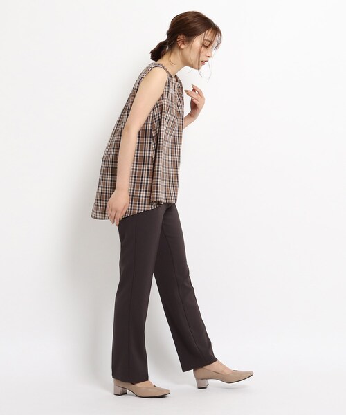 grove（グローブ）の「やわここちコンビヒールパンプス40（パンプス・レディース・ブラック/ベージュ/ダークグレー/アイボリー/イエロー系その他5/グレー系3/ベビーピンク・50/40/35/45/30/25/20/55/10/15 ）」の15枚目の写真