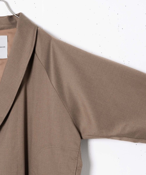 Alcindor Materials（アルシンダーマテリアルズ）の「samue jacket/サムエジャケット（その他アウター・メンズ・ベージュ/ブラウン・MEDIUM/LARGE）」の18枚目の写真