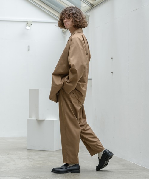 Alcindor Materials（アルシンダーマテリアルズ）の「samue jacket/サムエジャケット（その他アウター・メンズ・ベージュ/ブラウン・MEDIUM/LARGE）」の16枚目の写真