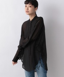 LOWRYS FARM | サイドリンクシアードレスシャツ　959392(シャツ/ブラウス)