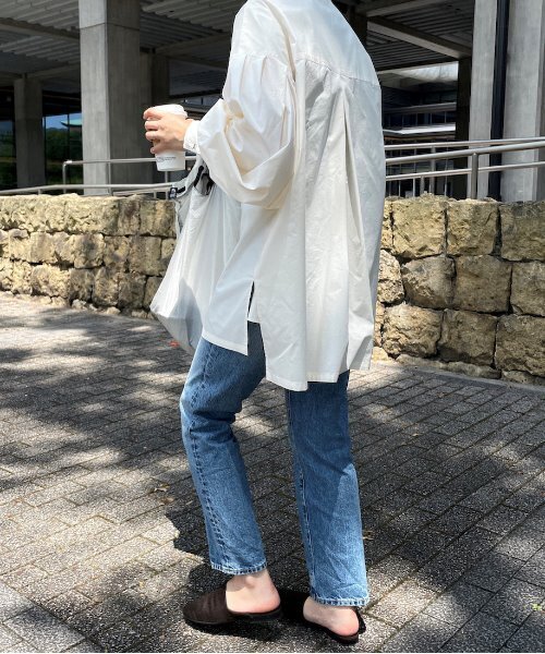 ZOZOMARKET(ゾゾマーケット)の「【sumy×ZOZO】フライフロントボリュームスリーブシャツ(シャツ/ブラウス・レディース・ブラック/オフホワイト/イエロー・FREE)」の14枚目の写真