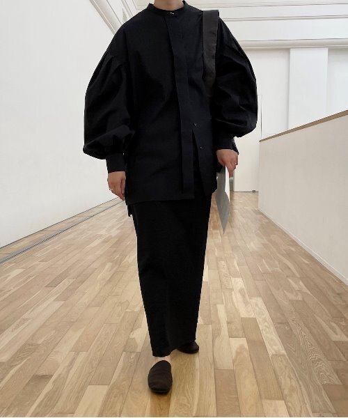 ZOZOMARKET(ゾゾマーケット)の「【sumy×ZOZO】フライフロントボリュームスリーブシャツ(シャツ/ブラウス・レディース・ブラック/オフホワイト/イエロー・FREE)」の11枚目の写真