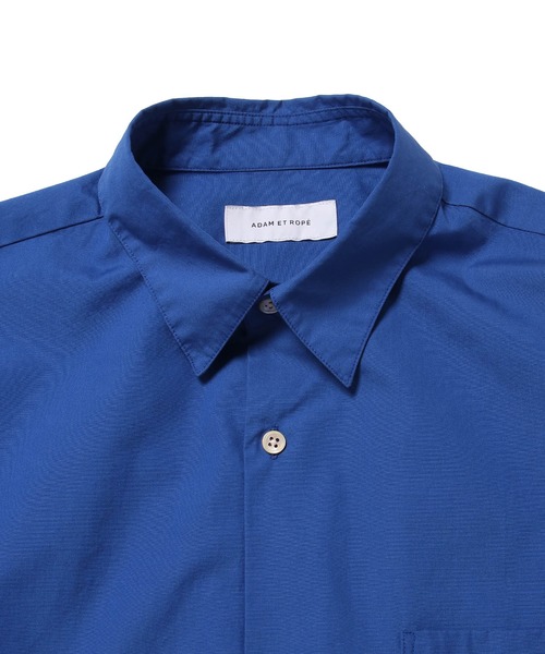 ADAM ET ROPE'（アダムエロペ）の「ビッグシルエット レギュラーカラーシャツ（シャツ/ブラウス・メンズ・ホワイト/ホワイト系その他2/チャコールグレー/ブルー系その他3/ブルー系その他4・M/L）」の6枚目の写真