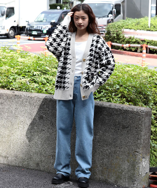 BeAMS DOT(ビームスドット)の「【WEB限定】BeAMS DOT / ハイウエスト ストレート カラーデニムパンツ(デニムパンツ・レディース・ライトブルー/イエロー系その他4・SMALL/MEDIUM)」の8枚目の写真