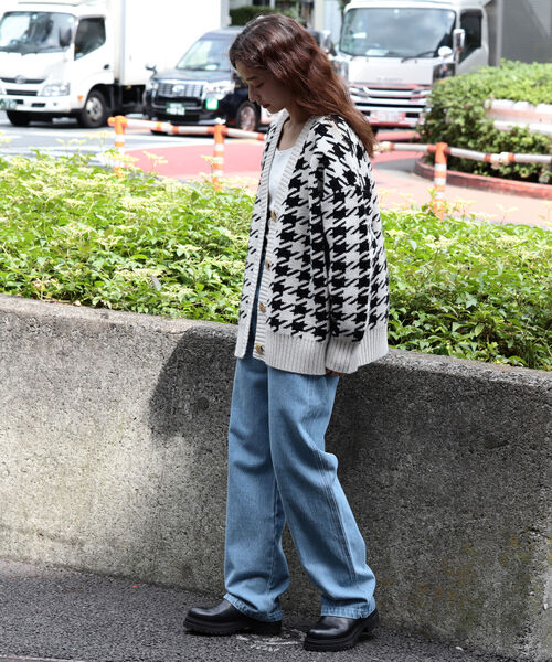 BeAMS DOT(ビームスドット)の「【WEB限定】BeAMS DOT / ハイウエスト ストレート カラーデニムパンツ(デニムパンツ・レディース・ライトブルー/イエロー系その他4・SMALL/MEDIUM)」の9枚目の写真