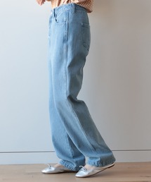 BeAMS DOT | 【WEB限定】BeAMS DOT / ハイウエスト ストレート カラーデニムパンツ(デニムパンツ)