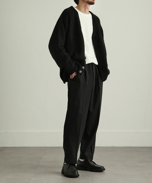 ZIP FIVE（ジップファイブ）の「【ZIP FIVE】リラックステーパードスラックス（スラックス・メンズ・ブラック/アイボリー/グレイッシュベージュ・SMALL/MEDIUM/LARGE/X-LARGE）」の17枚目の写真