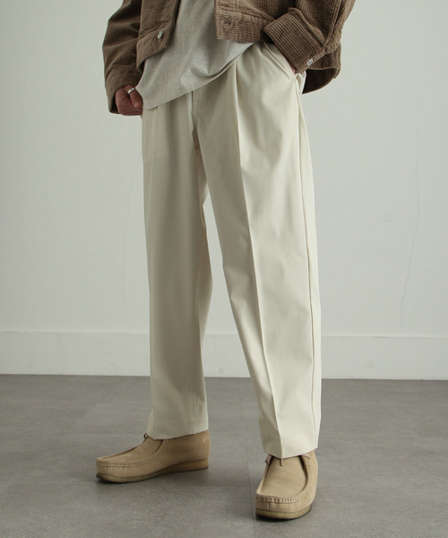 ZIP FIVE（ジップファイブ）の「【ZIP FIVE】リラックステーパードスラックス（スラックス・メンズ・ブラック/アイボリー/グレイッシュベージュ・SMALL/MEDIUM/LARGE/X-LARGE）」の20枚目の写真