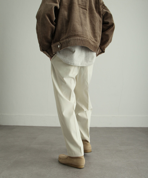 ZIP FIVE（ジップファイブ）の「【ZIP FIVE】リラックステーパードスラックス（スラックス・メンズ・ブラック/アイボリー/グレイッシュベージュ・SMALL/MEDIUM/LARGE/X-LARGE）」の18枚目の写真