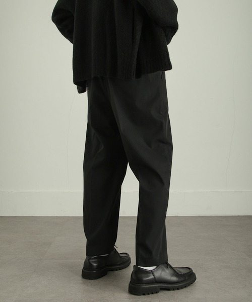 ZIP FIVE（ジップファイブ）の「【ZIP FIVE】リラックステーパードスラックス（スラックス・メンズ・ブラック/アイボリー/グレイッシュベージュ・SMALL/MEDIUM/LARGE/X-LARGE）」の14枚目の写真