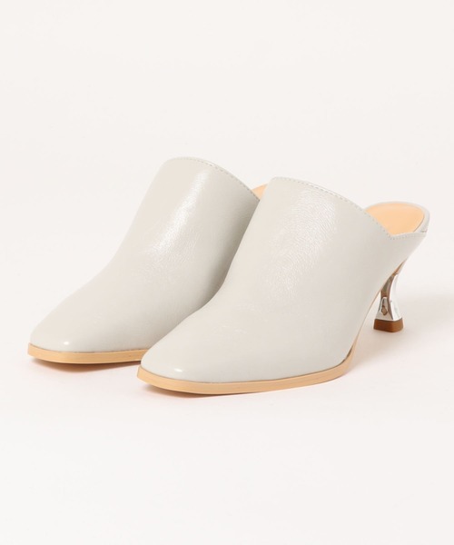 REDYAZEL（レディアゼル）の「メタリックヒールミュール（その他シューズ・レディース・ライトグレー/ブラック・SMALL/MEDIUM/LARGE）」の10枚目の写真