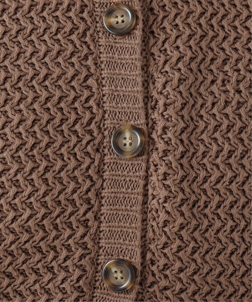 DOUBLE NAME（ダブルネーム）の「ハンドステッチ前後2WAYニットプルオーバー（ニット/セーター・レディース・ブラウン/キナリ/スミクロ/マスタード・FREE）」の18枚目の写真